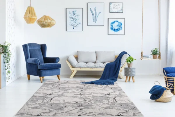 Boundless Abstract Luxury Contemporary Rug - Image 2